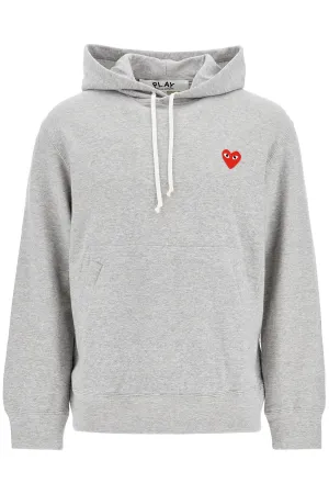 Heart Logo Cotton Hoodie